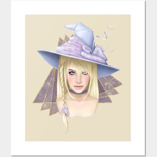 Periwinkle Witch Posters and Art